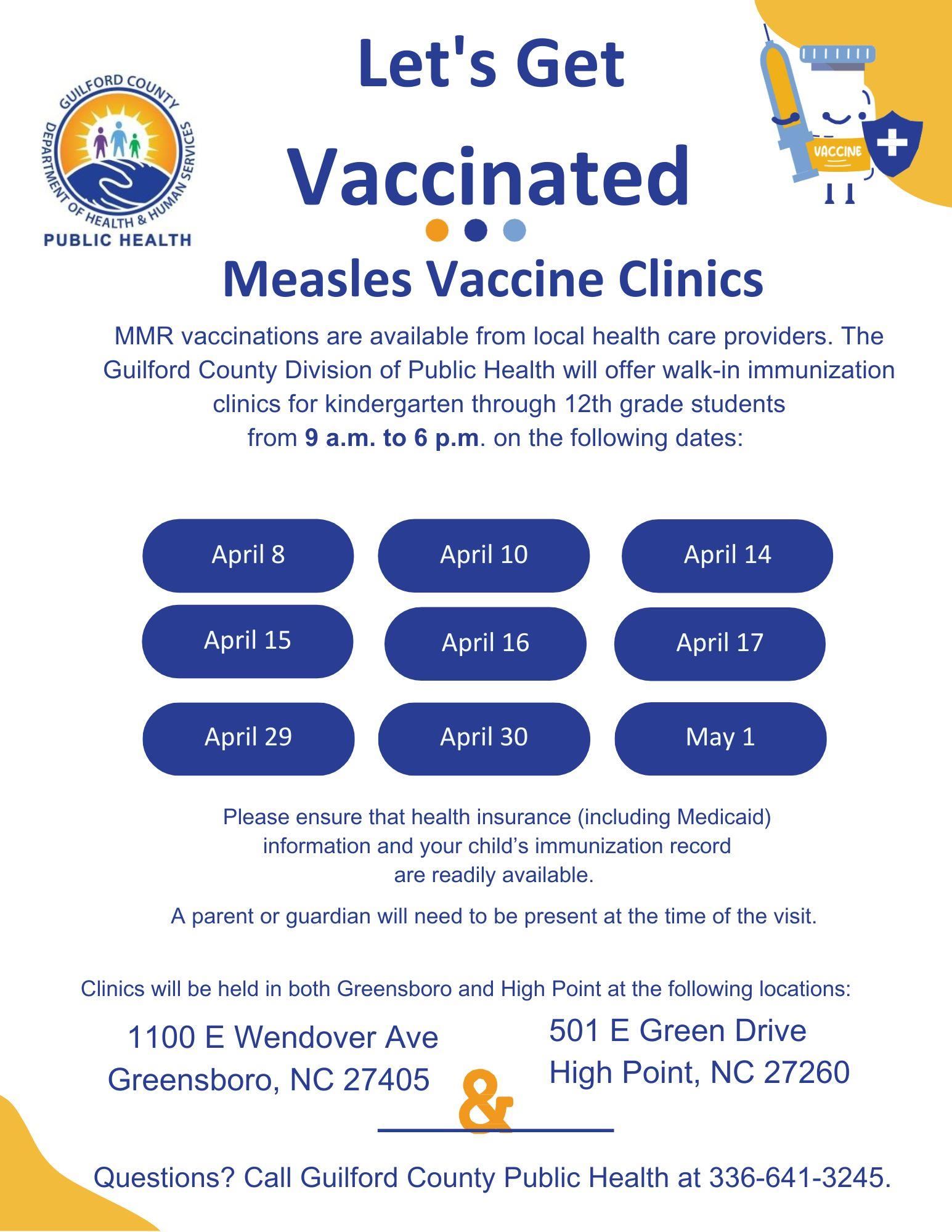 poster about MMR vaccination